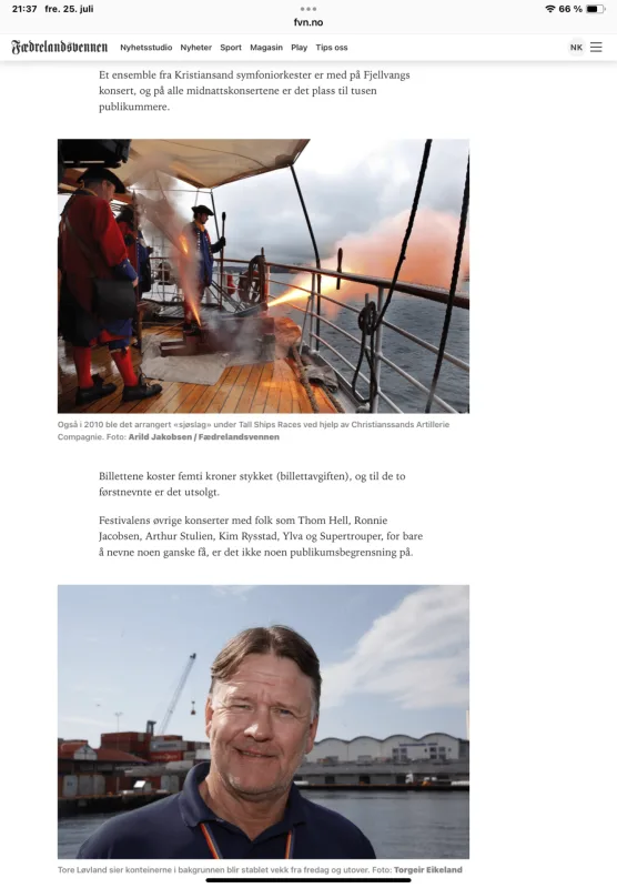 Tall Ship race snart i gang