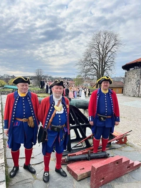 Salutt på Christiansholm festning lør 2 mai