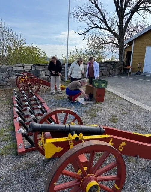 Salutten 8 mai kl 12.00 gikk prikkfritt
