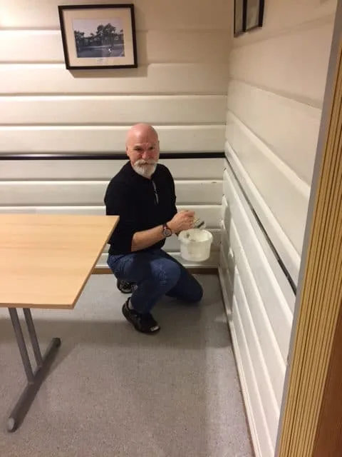 Dugnad på Offisersmesa