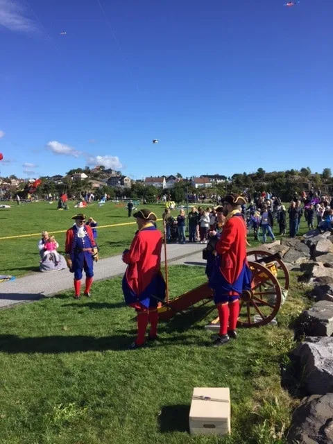 Dragefestivalen åpnet med salutt