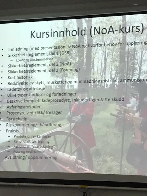 Årets sikkerhetskurs avholdt