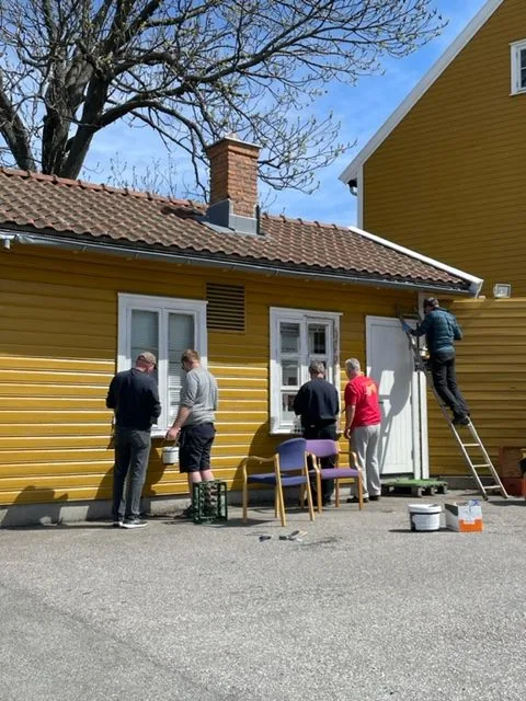 Dugnad lørdag 14 mai gjennomført