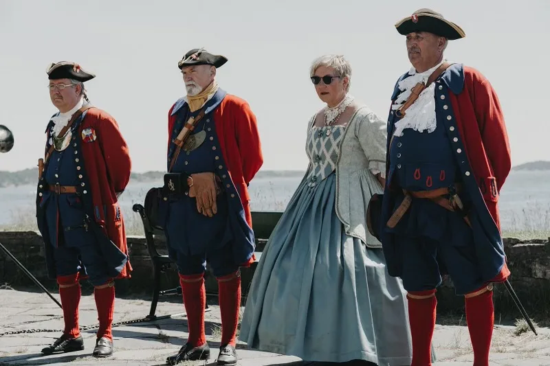Salutt på Christiansholm