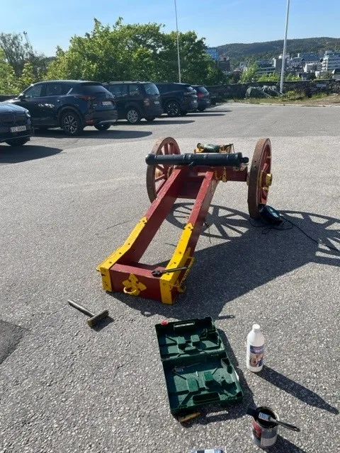 Dugnad på Lasaretthøyden