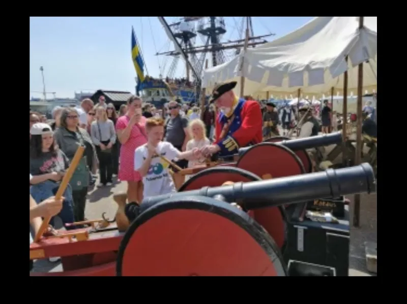 CAC medlemmer deltok på feiringen av Gøteborg 400 år