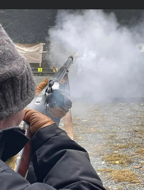 Svartkruttskyting på Kjevik