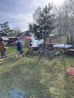 Deltok på Slottsloven i Halden