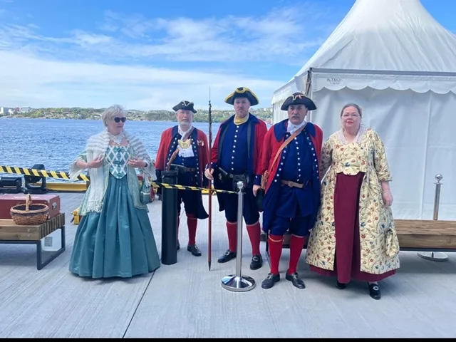 Salutterte ved åpningen av Kunstsiloen