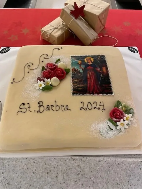 St Barbara feiringen vel gjennomført